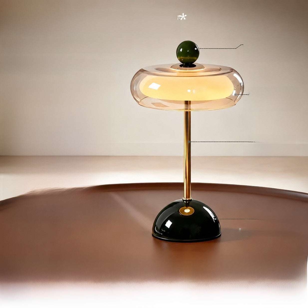 Charging desk lamp