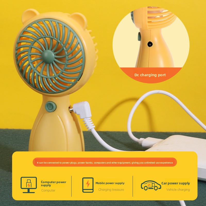 Charging handheld small fan