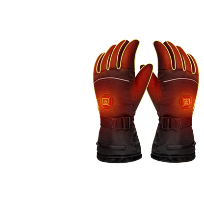 Charging heated cycling gloves