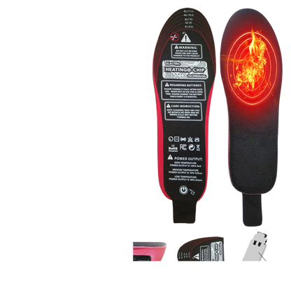 Charging heating foot pads