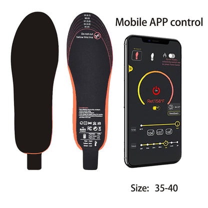 Charging heating foot pads