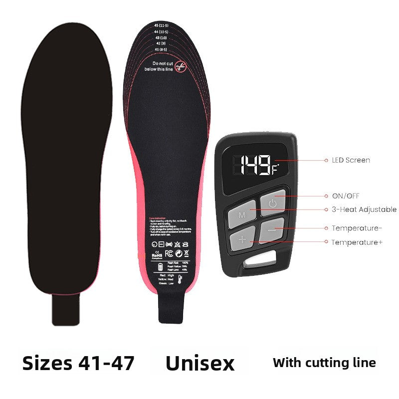 Charging heating foot pads