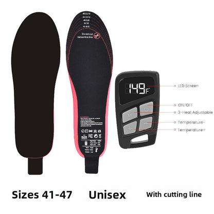 Charging heating foot pads