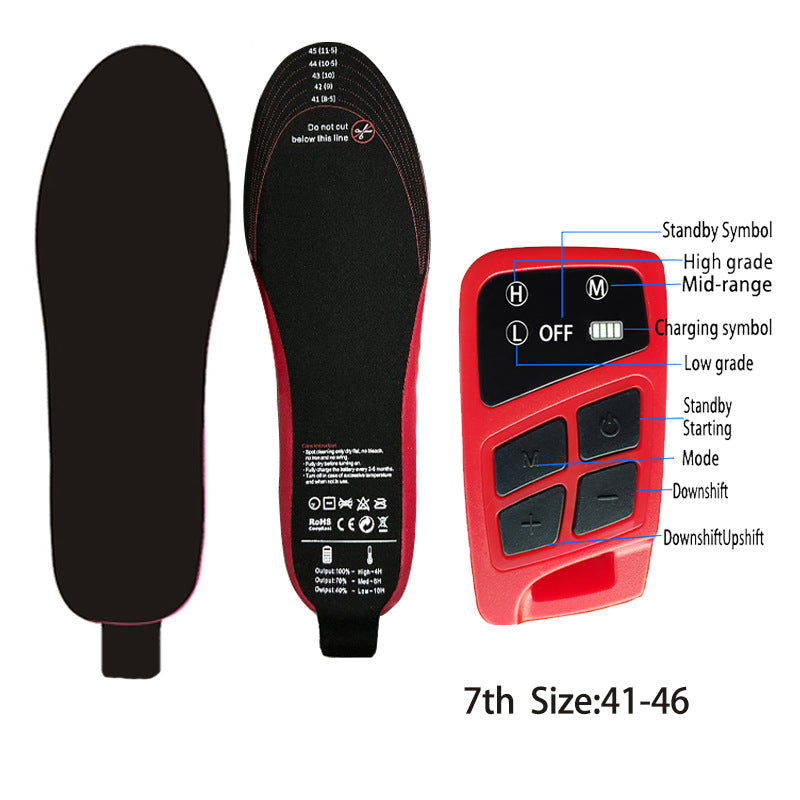 Charging heating foot pads