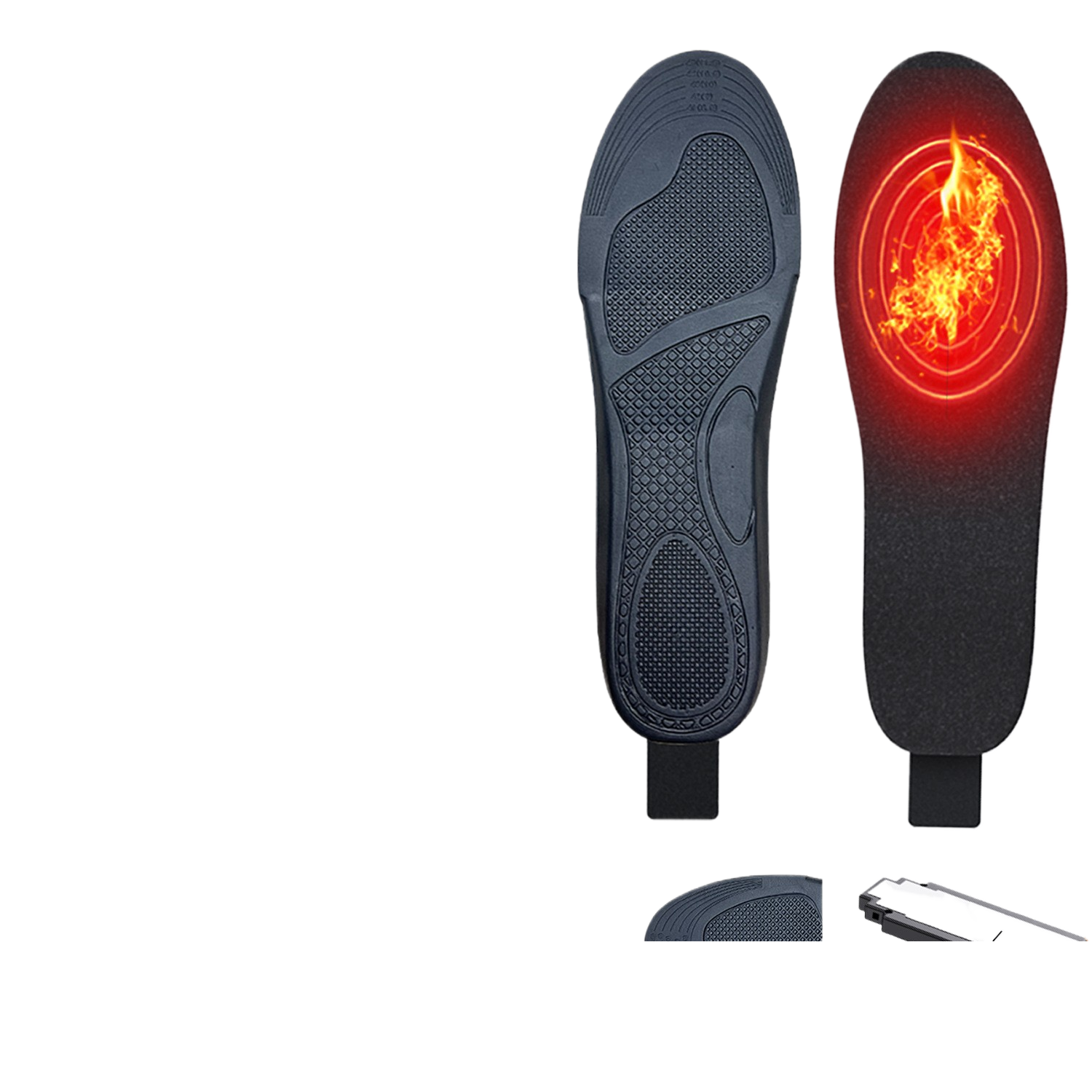 Charging heating foot pads