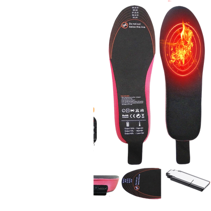 Charging heating foot pads