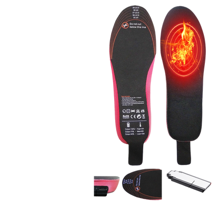 Charging heating foot pads
