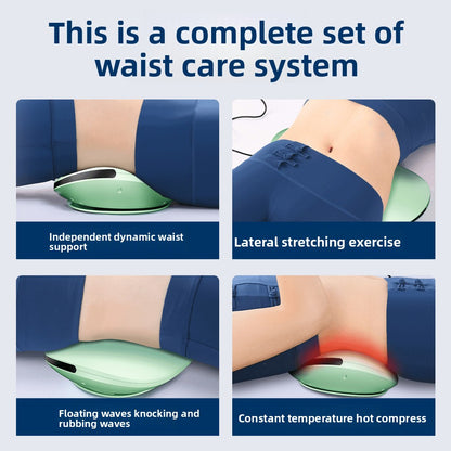 Charging Lumbar Massager with Heat Function