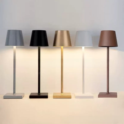 Charging Metal Mushroom Decorative Table Lamp