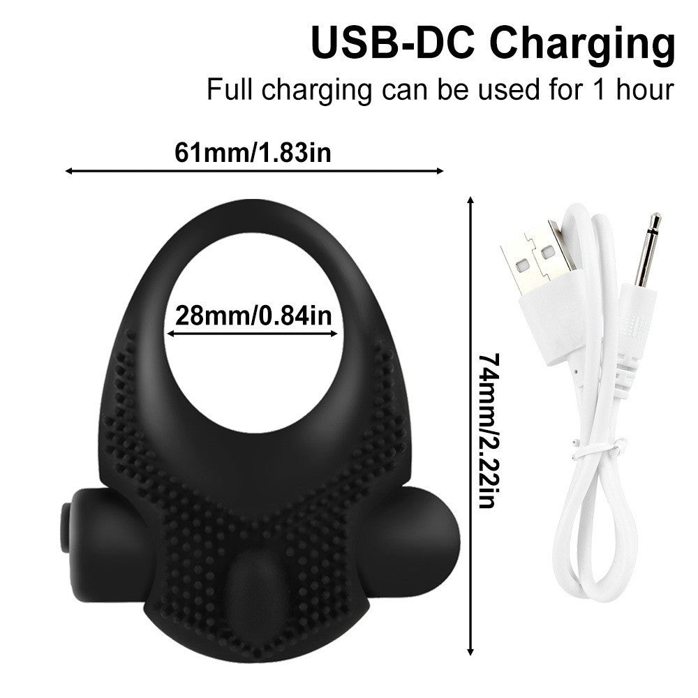Charging silicone vibration lock precision ring