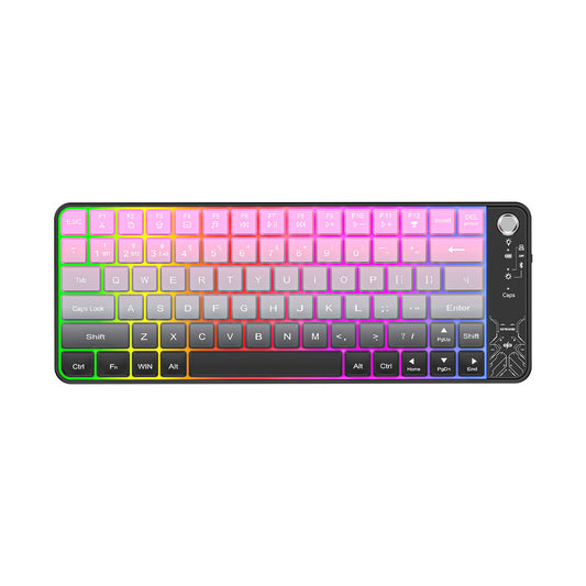Charging wireless keyboard