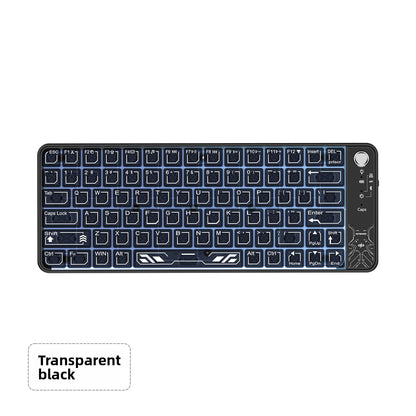 Charging wireless keyboard