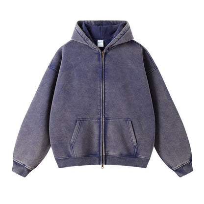 Charitee Retro Fleece-Lined Hooded Sweatshirt