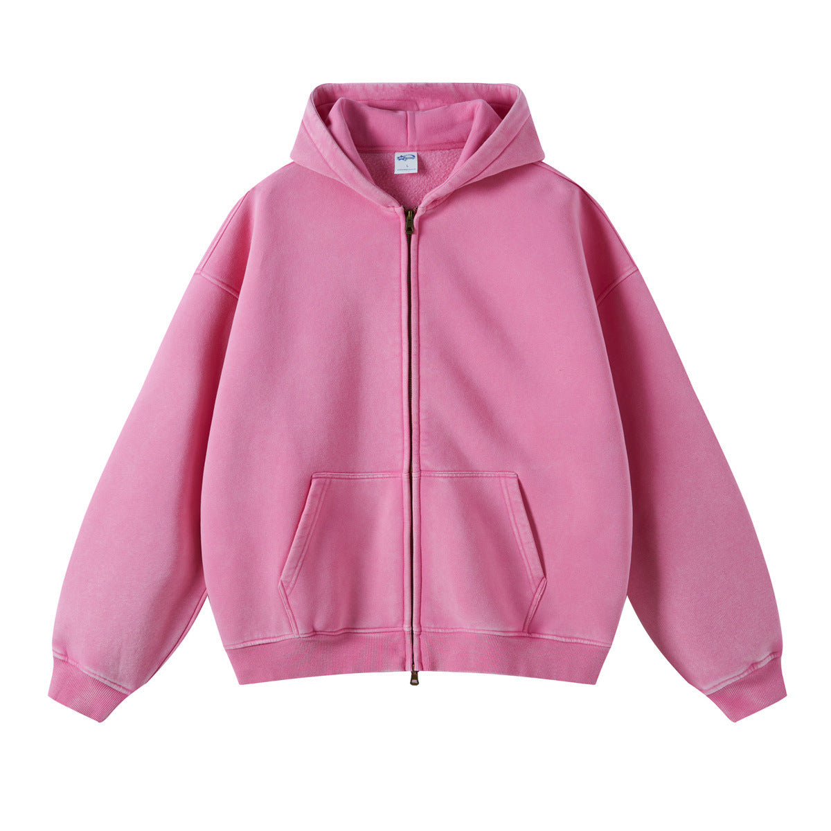 Charitee Retro Fleece-Lined Hooded Sweatshirt