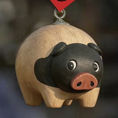 Chasing Jade Piggy Character Pendant