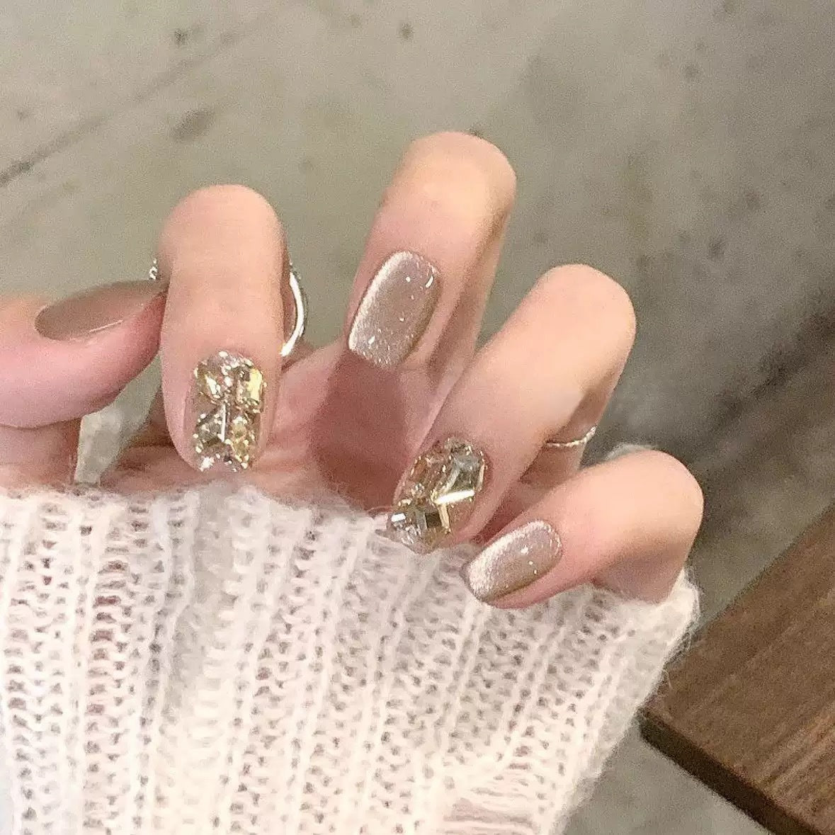 Chasing Light Cat Eye Wearable Nail Stickers
