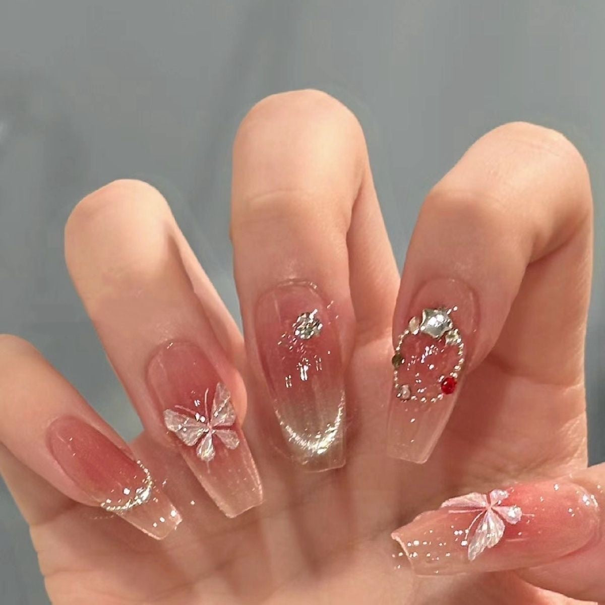 Chasing Light Cat Eye Wearable Nail Stickers