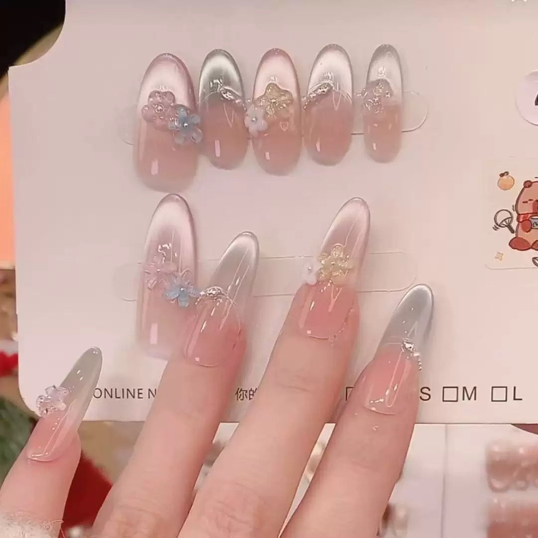 Chasing Light Cat Eye Wearable Nail Stickers