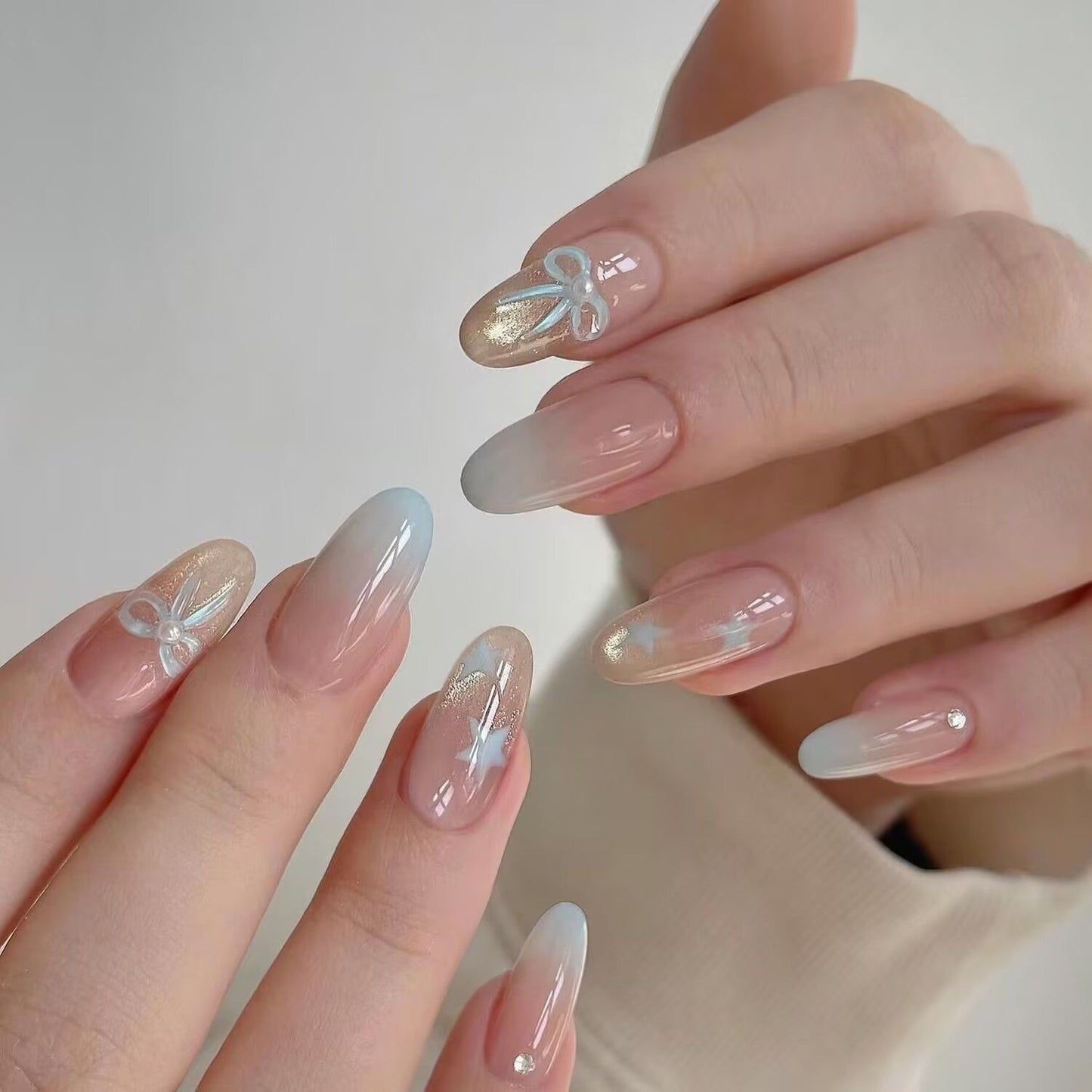 Chasing Light Cat Eye Wearable Nail Stickers