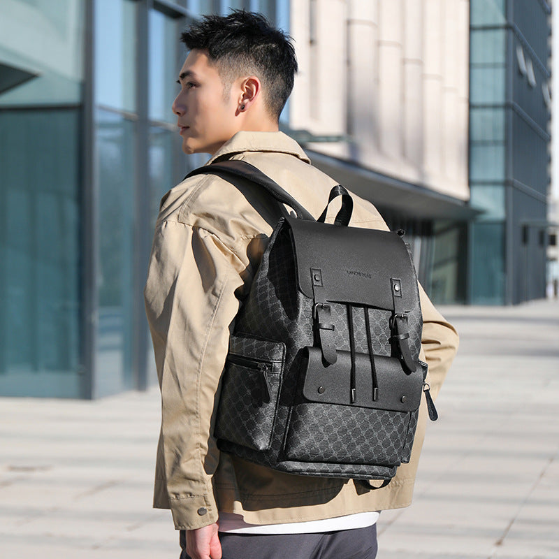Checkered Backpack Commuter