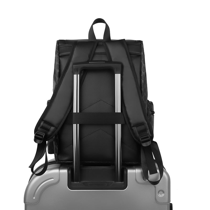 Checkered Backpack Commuter