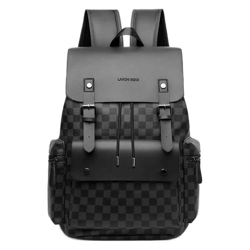 Checkered Backpack Commuter