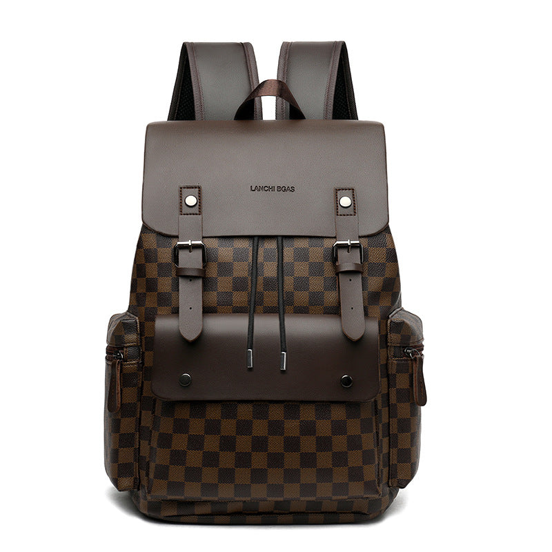 Checkered Backpack Commuter