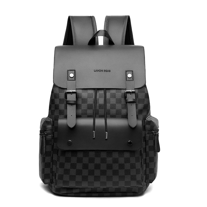 Checkered Backpack Commuter