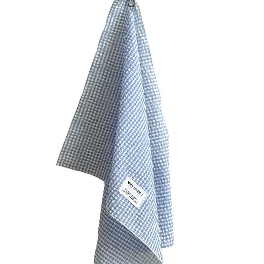 Checkered dishcloth