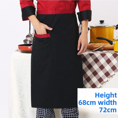 Chef Half Apron Polyester Sleeveless