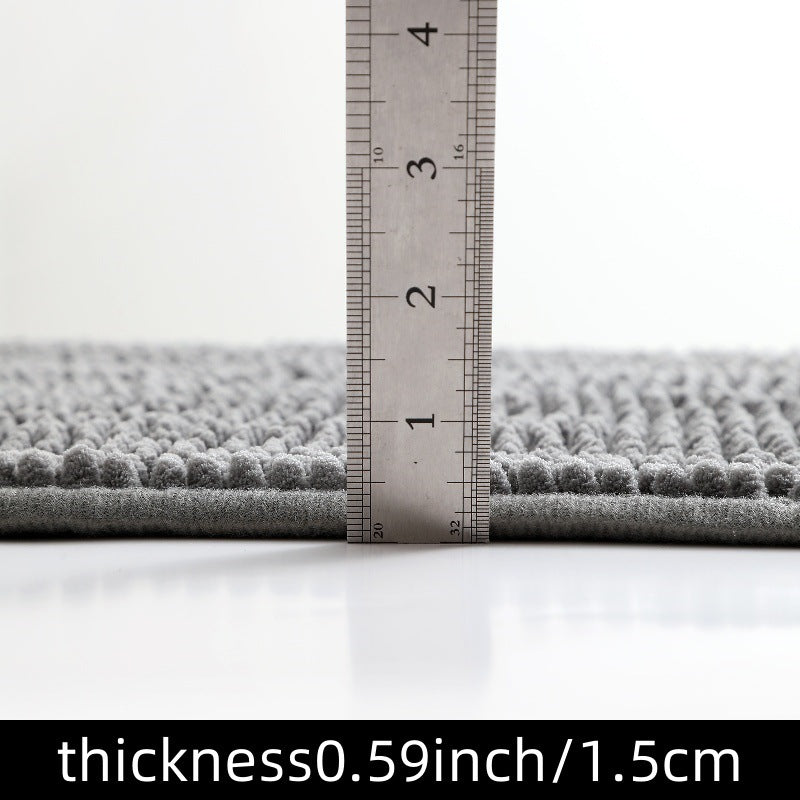Chenier absorbent floor mat