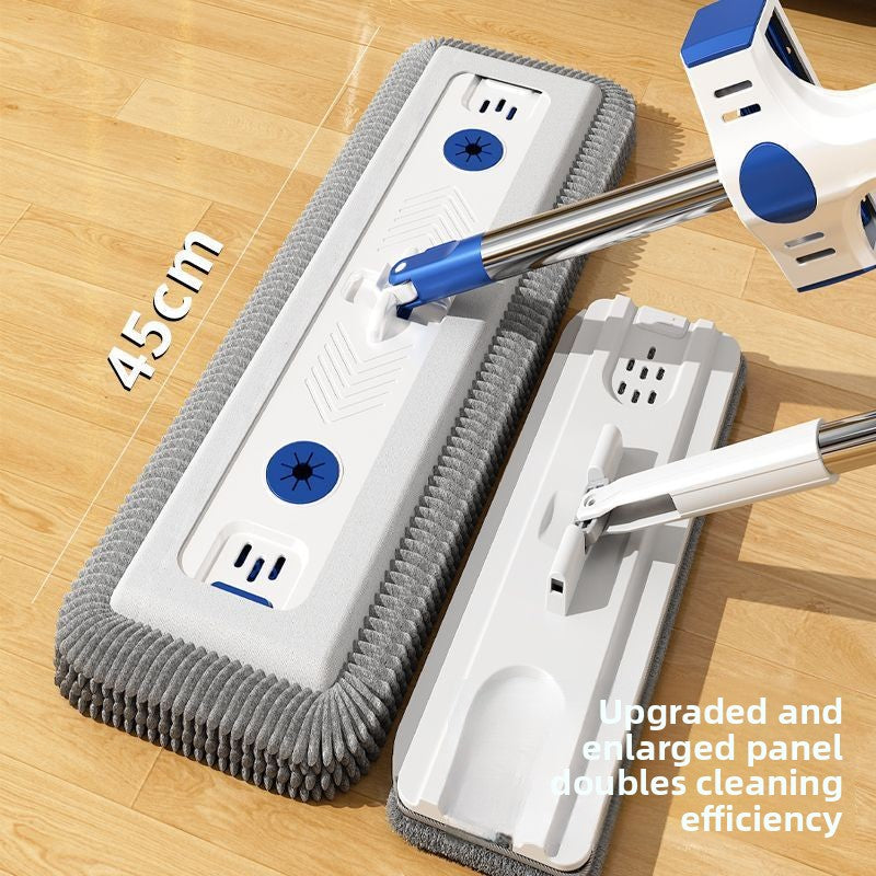 Chenille Floor Mop with Stainless Steel Handle