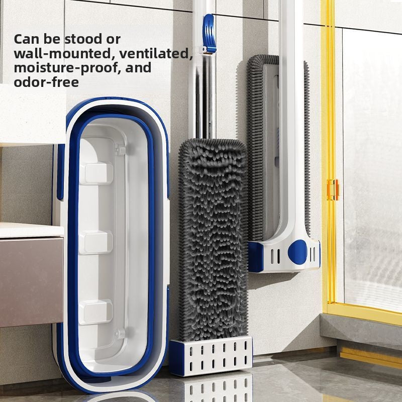 Chenille Floor Mop with Stainless Steel Handle
