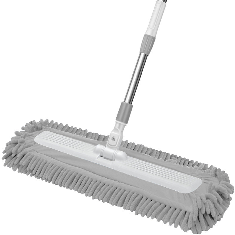 Chenille Mop with Telescopic Handle and Squeegee