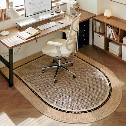 Chenille Office Chair Rug