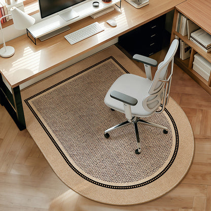 Chenille Office Chair Rug