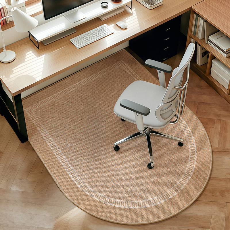 Chenille Office Chair Rug