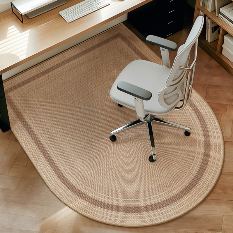 Chenille Office Chair Rug