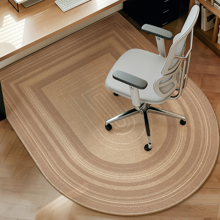 Chenille Office Chair Rug