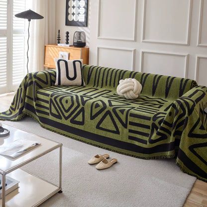 Chenille Sofa Cover Cloth Towel Sofa Blanket Cover Towel All-Inclusive Universal Sofa Cover Dustproof Four-Season Universal Sofa Cushion