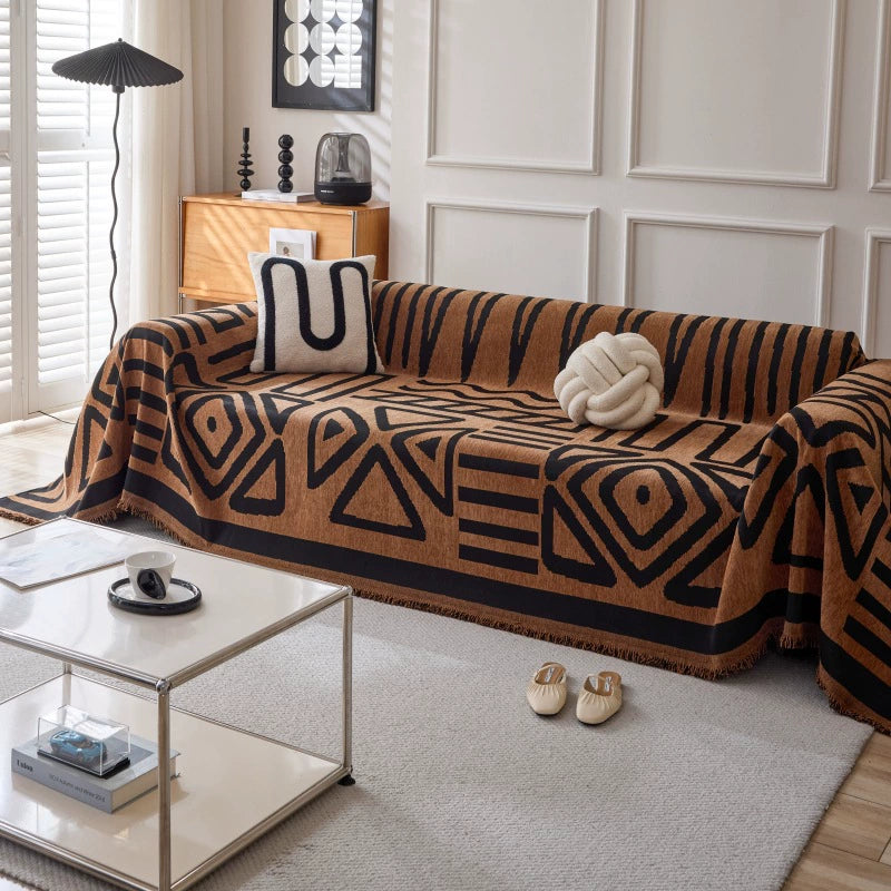 Chenille Sofa Cover Cloth Towel Sofa Blanket Cover Towel All-Inclusive Universal Sofa Cover Dustproof Four-Season Universal Sofa Cushion
