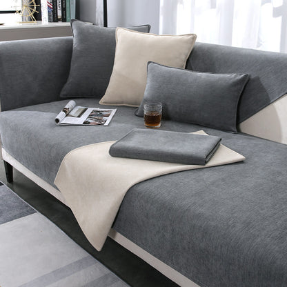 Chenille Sofa Cushion Cover