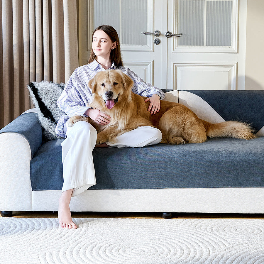 Chenille Sofa Cushion Cover