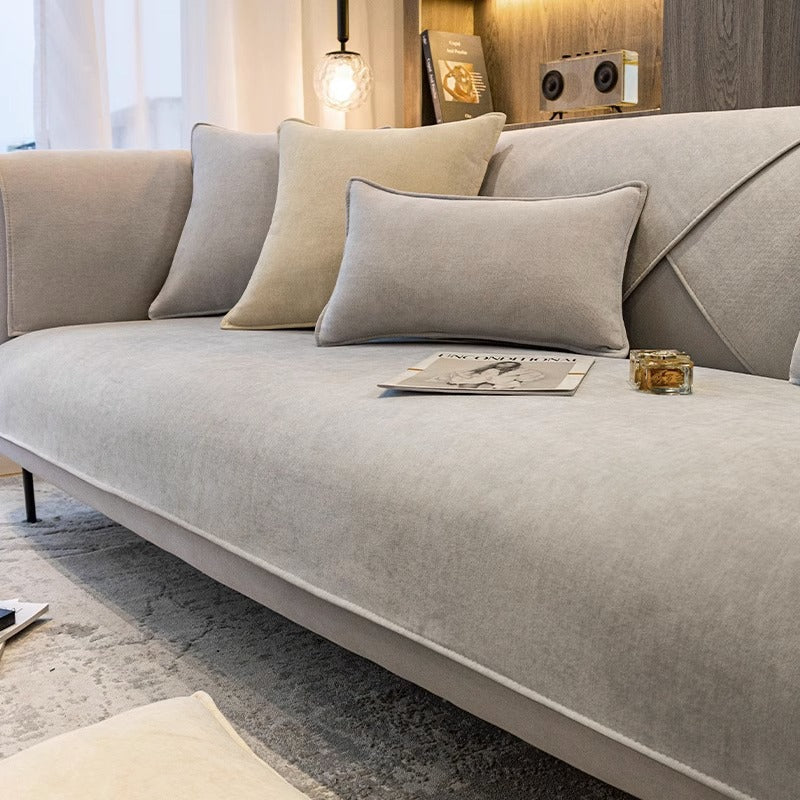 Chenille Sofa Cushion Cover