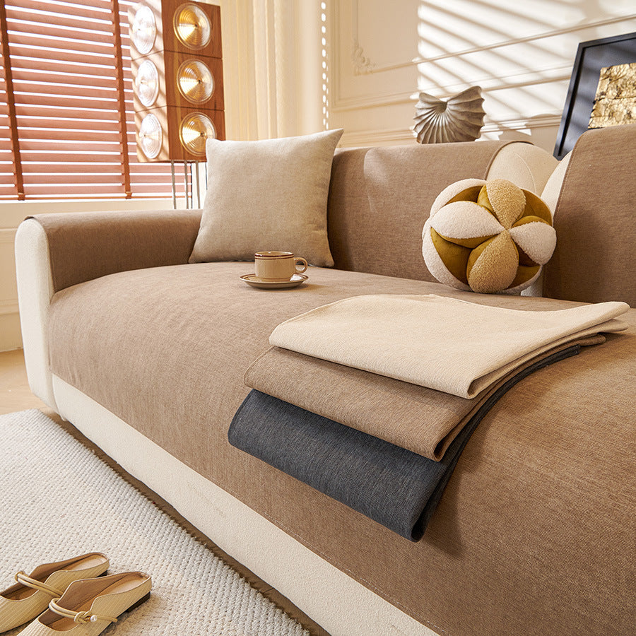 Chenille Sofa Cushion Cover