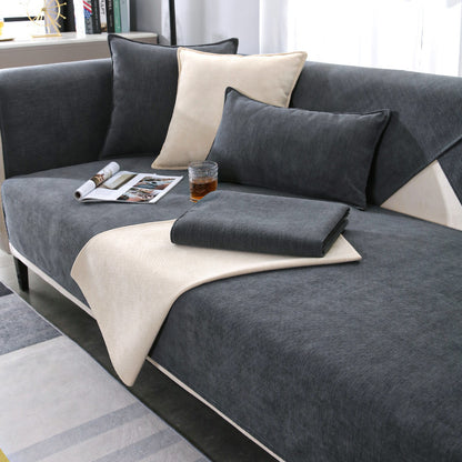 Chenille Sofa Cushion Cover
