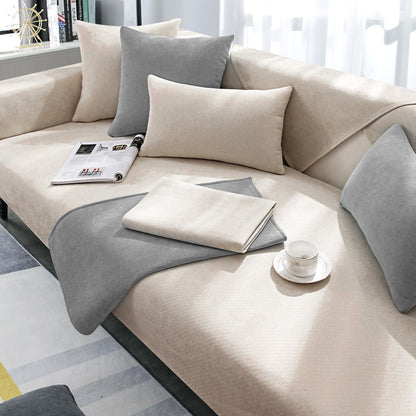 Chenille Sofa Cushion Cover
