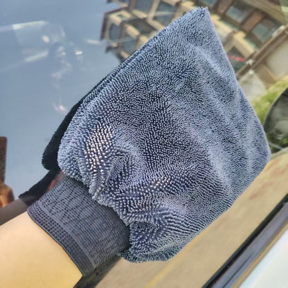 Chenille Velvet Car Wash Gloves