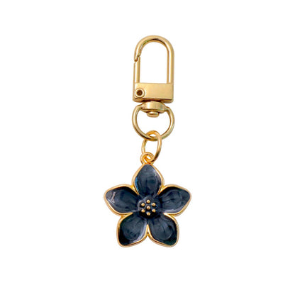 Cherry Blossom Cartoon Keychain