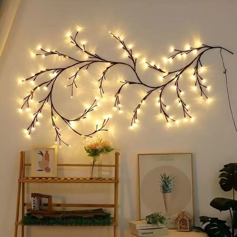 Cherry Blossom LED String Lights with Remote Control